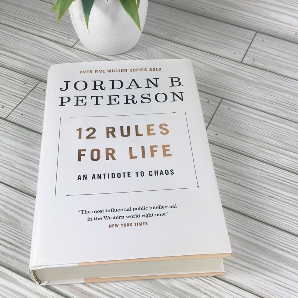 Jordan B.Peterson 12 Rules For Life Book